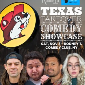 Texas Takes New York at Rodney's for 2025 NYCF featuring Justin Governale , Della Temple , Javi Bailon
