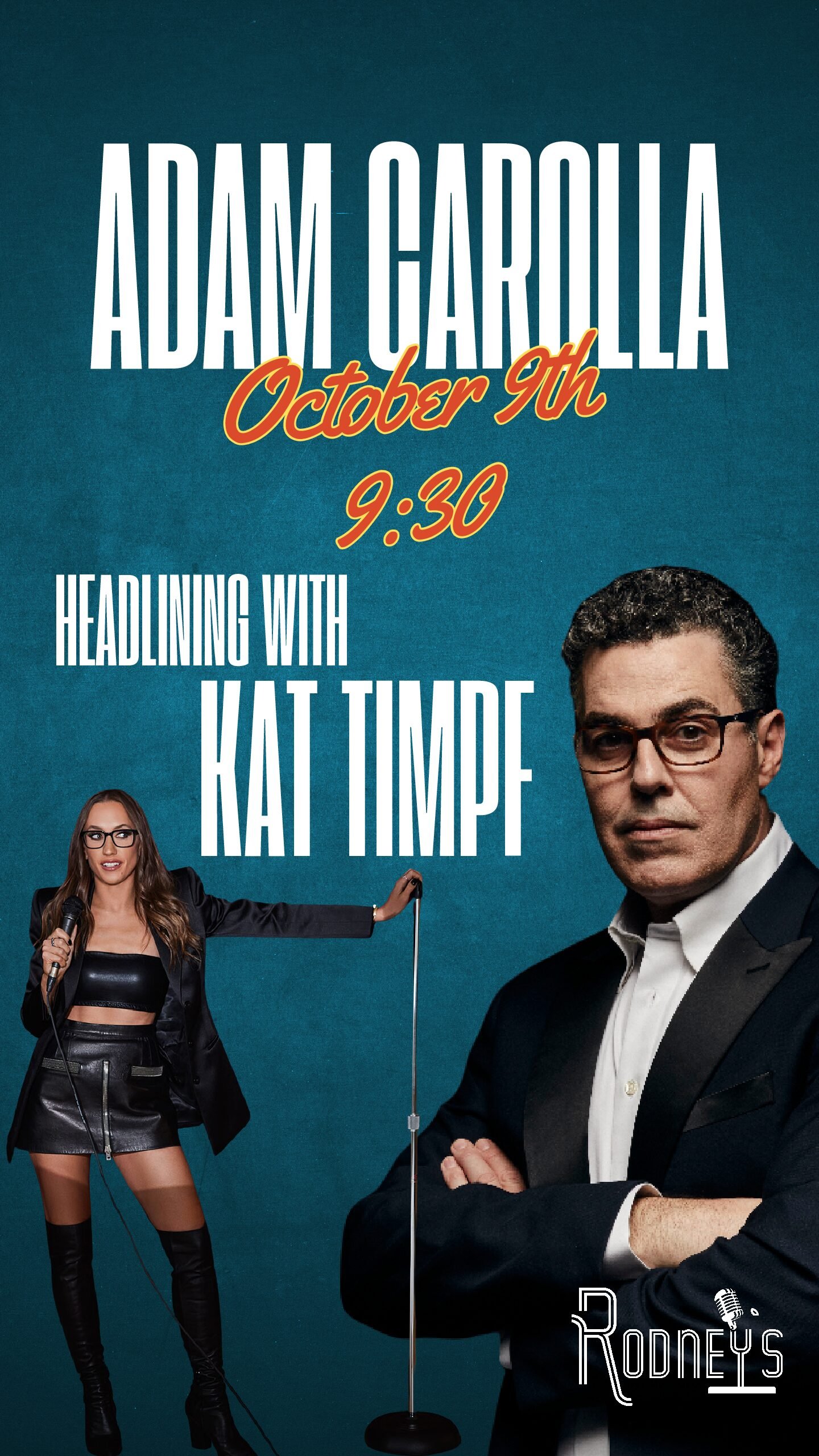 ADAM CAROLLA AND KAT TIMPF HEADLINE!