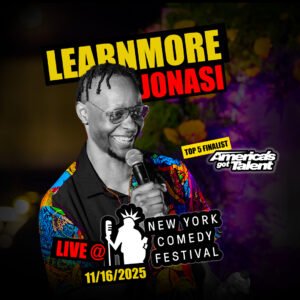 NEW YORK COMEDY FESTIVAL LEARNMORE JONASI HEADLINES